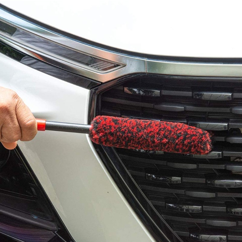 SUN 3pcs Car Tire Detailing Brush Soft Detail Brushes for Clean Hard-to-reach Area