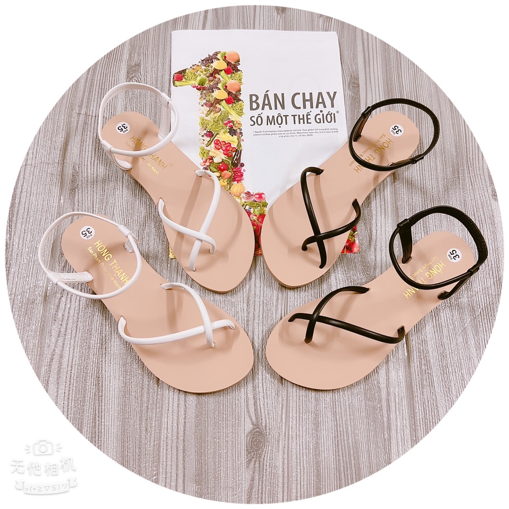 SANDAL NỮ QUAI CHÉO MẢNH THỜI TRANG HÀNG CAO CẤP