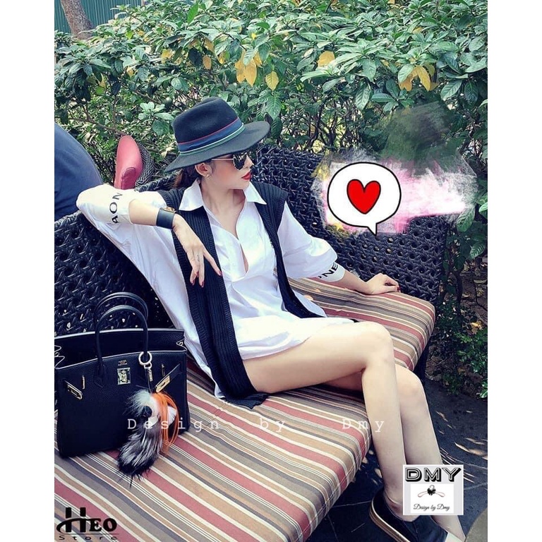 [ảnh thật-sẵn] Sơ mi trắng cổ đức TB