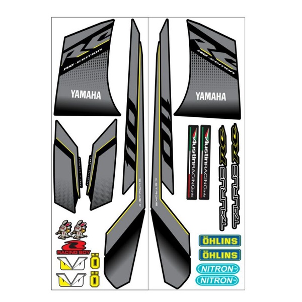 Tem rời dán xe taurus