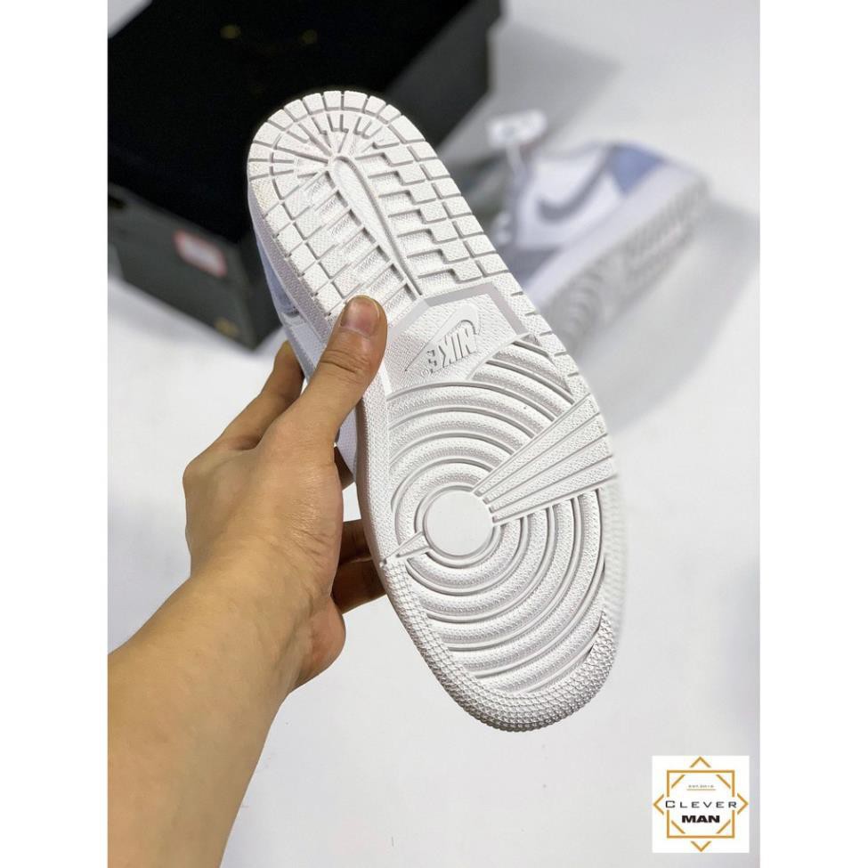 (FULLBOX) Giày thể thao AIR JORDAN 1 low Paris cổ thấp xám xanh cực đẹp CỰC ĐẸP