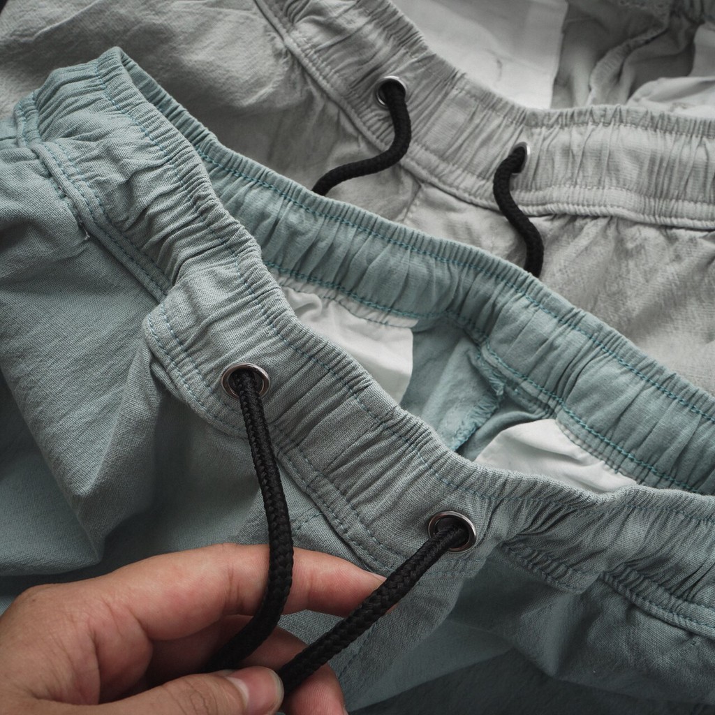 Quần Jogger đũi( Linen)- Quần đũi nam co giãn