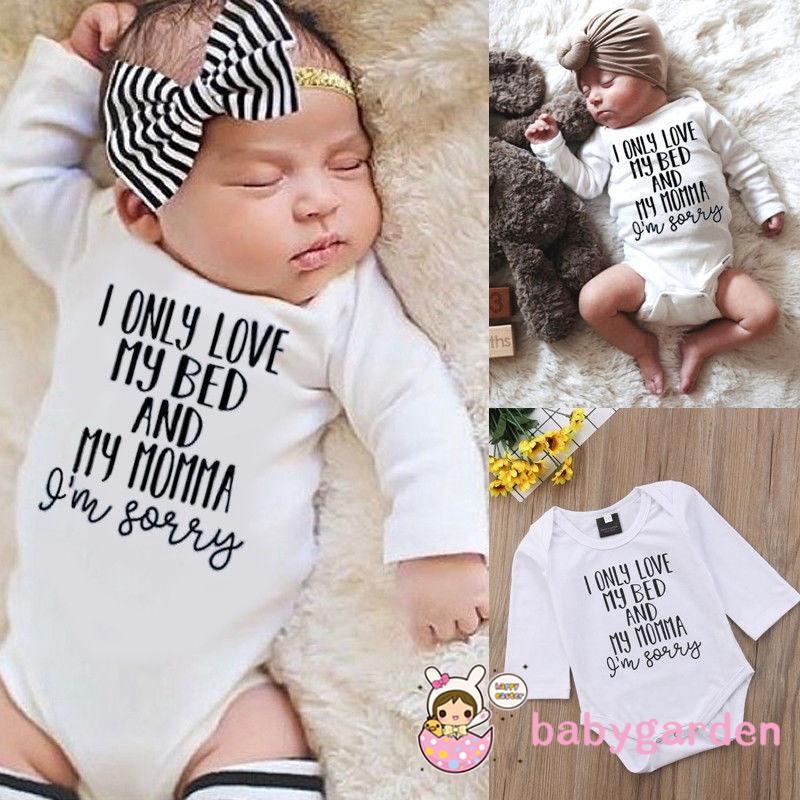 ღ♛ღFashion Newborn Baby Boy Girl Kids Romper Bodysuit Jumpsuit Clothes Outfits