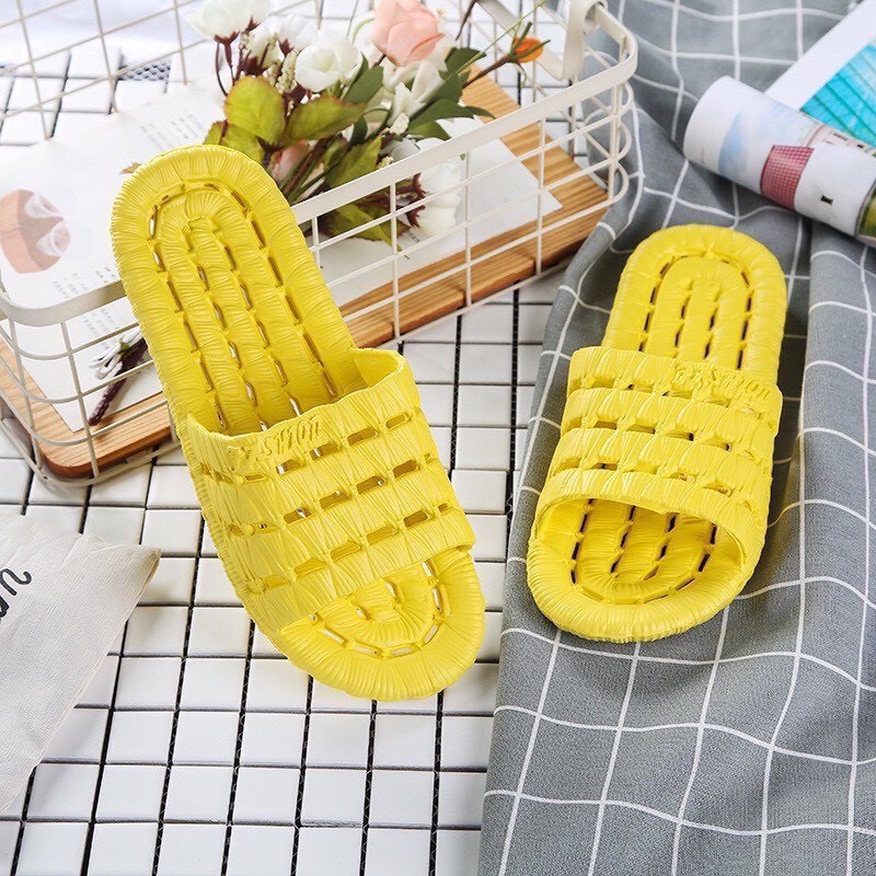 Dép đi trong nhà tắm, văn phòng, dép xốp lỗ siêu bền, siêu nhẹ, giá rẻ, chống trơn trượt