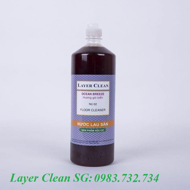 Nước lau sàn hữu cơ Layer Clean 1.25l