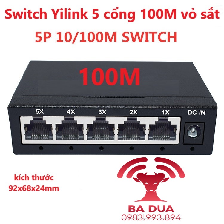 Bộ Chia Mạng Switch 5 cổng 8 cổng port Gigabit Mercury SG105C SG108C Yilink SG208C SG208M