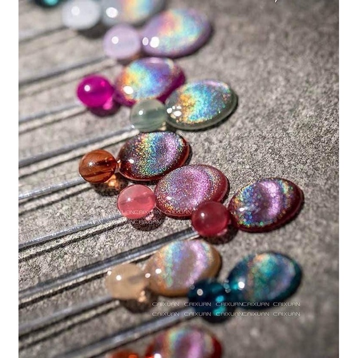 Sơn gel mắt mèo kim cương cầu vồng chính hãng - Cheap Nail