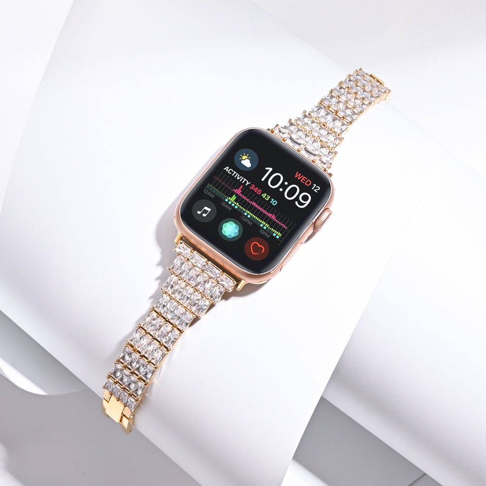 Dây Đeo Đồng Hồ Bằng Thép Không Gỉ Dành Cho Apple Watch Series 8 7 6 SE 5 4 3 Iwatch 41mm 45Mm 40Mm 44Mm 38Mm 42Mm