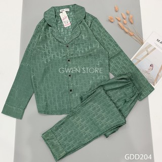 ĐỒ BỘ PIJAMA LỤA GẤM CAO CẤP NỮ