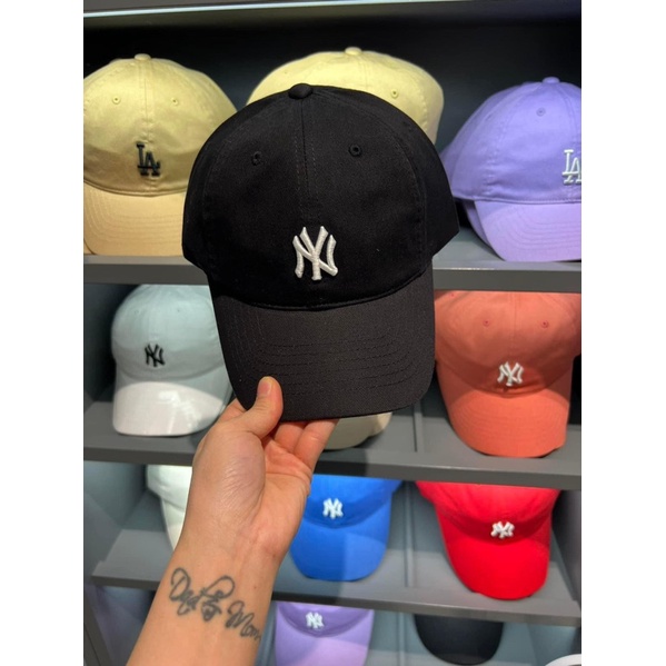 Nón kết Mũ lưỡi chai MLB - N15 MLB NY YANKEES BASEBALL CAP BLACK