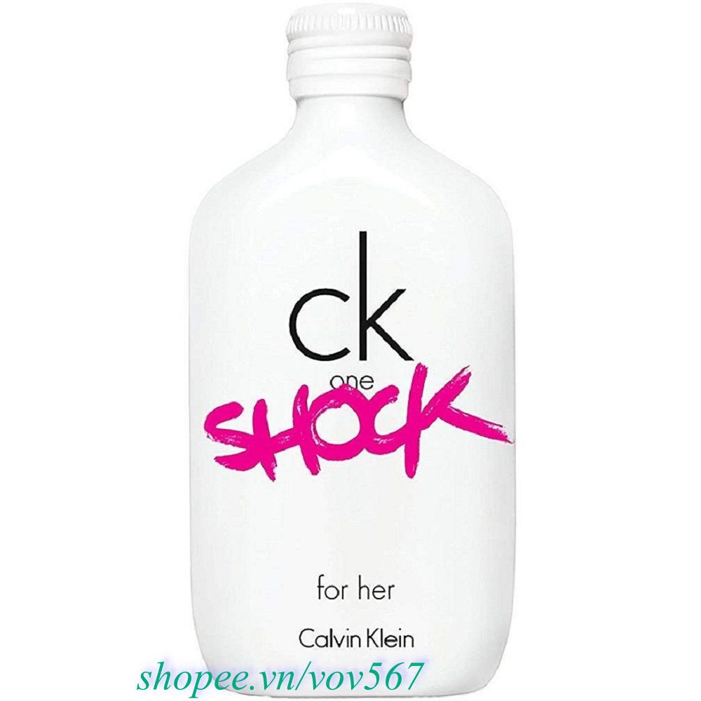 Nước hoa 100ml Calvin Klein (CK) One Shock for her 100% chính hãng