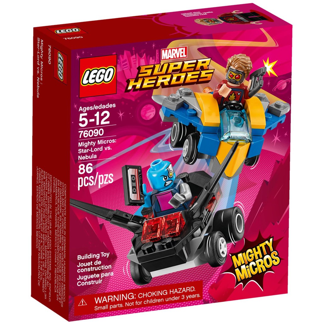 LEGO 76090 Marvel Super Heroes - Star-Lord Đối Đầu Nebula