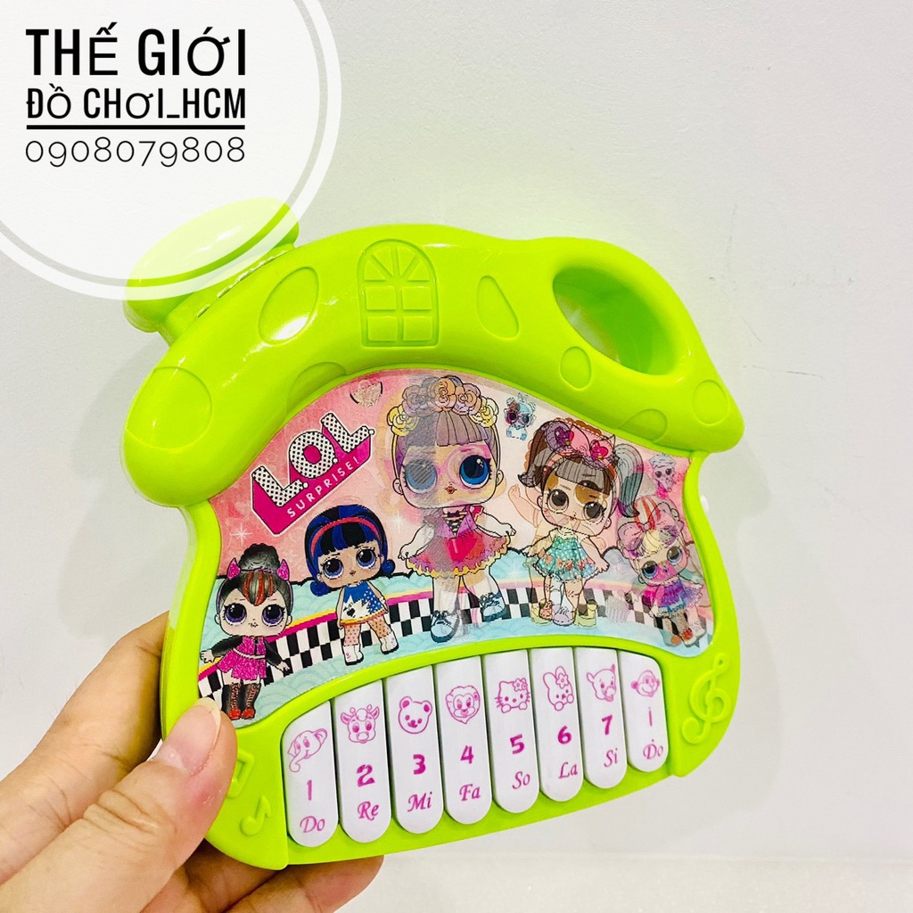 [HOT-CUTE] Đồ chơi đàn piano/ organ mini hình nấm rất đẹp cho bé phát triển năng khiếu âm nhạc, trò chơi âm thanh 8152