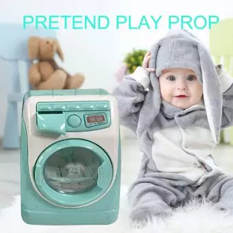 Máy Giặt Mini Đồ Chơi Mô Phỏng Trẻ Em Giả Vờ Chơi Đồ Chơi-168-OXUI3