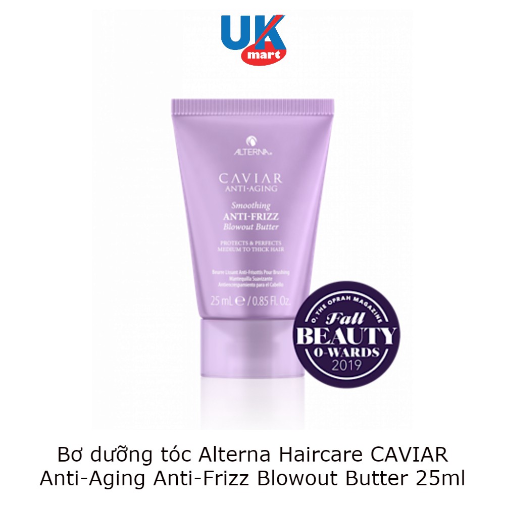 Bơ Dưỡng Tóc Giảm Rối Tóc Alterna Haircare CAVIAR Anti-Aging Anti-Frizz Blowout Butter 25ml