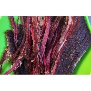 Thịt trâu gác bếp đặc sản tây bắc loại 500g ăn là tê tê