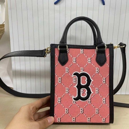 TÚI MLB DIA MONO JACQUARD PHONE POUCH PINK