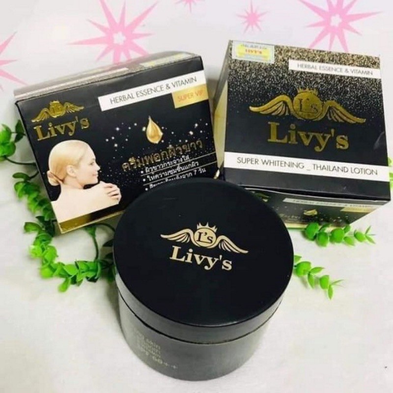 Kem dưỡng trắng body Livy đen chính hãng SP000183 | BigBuy360 - bigbuy360.vn