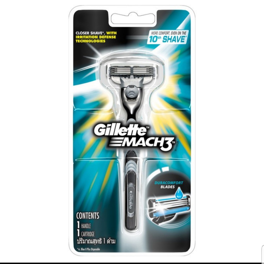 Dao Cạo Gillette Mach3 ( 1 cán + 1 lưỡi )