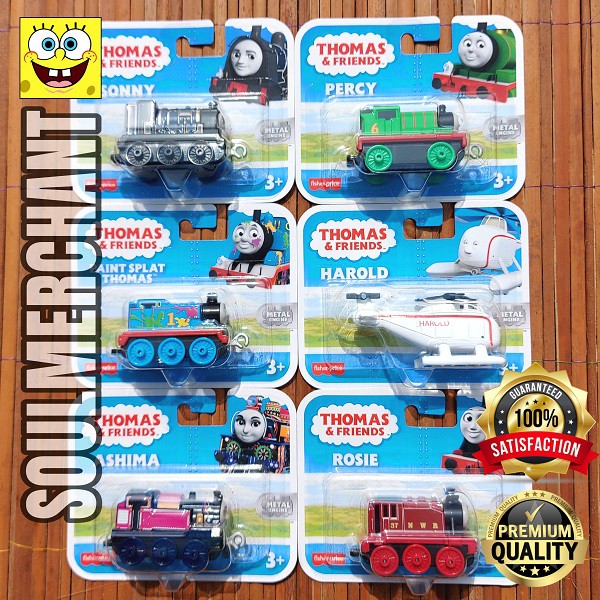 Tranh Sơn Dầu Kim Loại Hình Tàu Lửa Thomas & Friends