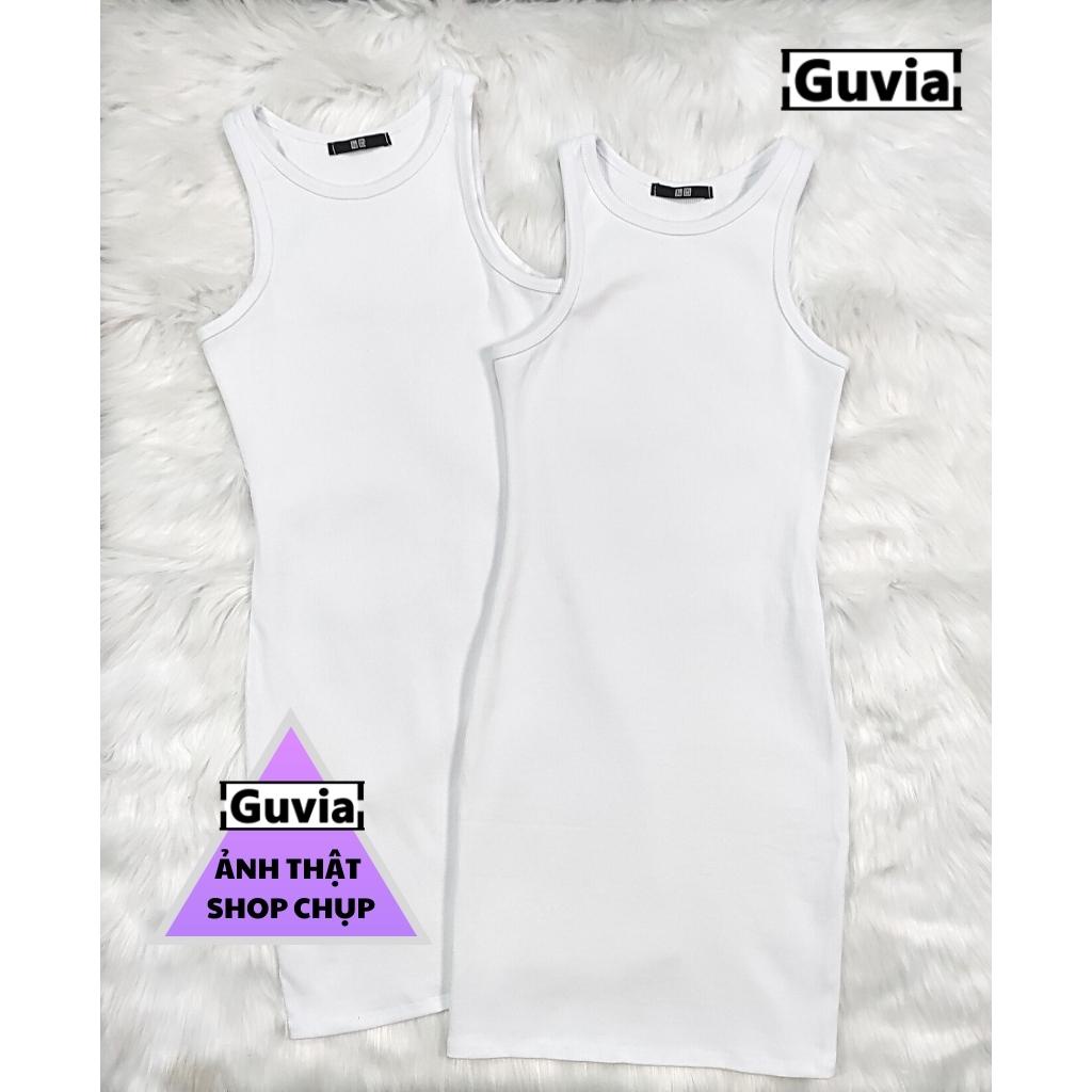 Đầm Váy Body BA LỖ SEXY Gợi Cảm Chất Thun Gân Tốt Mặc Đẹp GUVIA