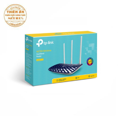 Router Archer C20 Băng tần kép Wi-Fi AC750 - BẢO HÀNH CHÍNH HÃNG