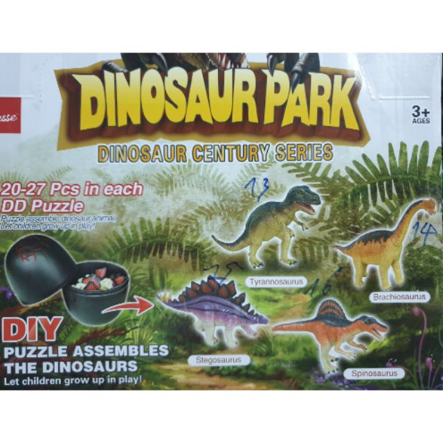 Mô hình trứng khủng long lắp ghép nhiều chi tiết besse 6566 dinosaur park jurassic world công viên khủng long kỷ jura