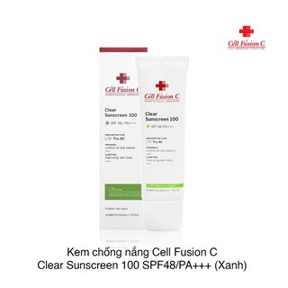 Kem Chống Nắng Cell Fusion C Laser/ Clear Sunscreen 100 (10ml)