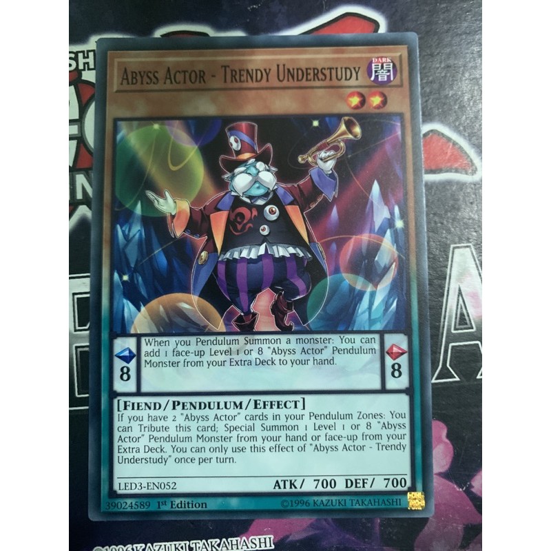 bài yugioh:abyss actor-trendy understudy