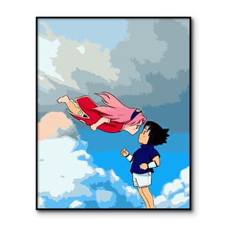[Order]Tranh sơn dầu số hóa hình Naruto trả khách