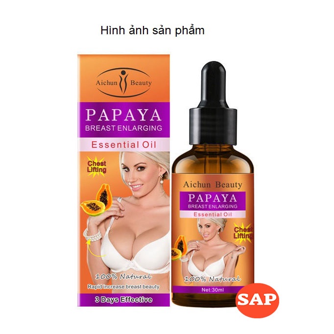 Tinh Dầu Mát Xa Nở Ngực Cho Các Bạn Nữ Tinh Dầu Nở Ngực PAPAYA Tăng Vòng  Hiệu Quả Tinh Khiết Tự Nhiên | WebRaoVat - webraovat.net.vn