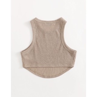 Áo croptop bất đối xứng