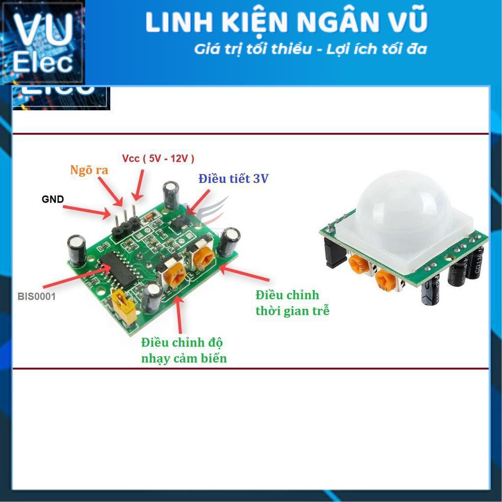 Module Cảm Biến Chuyển Động SR501