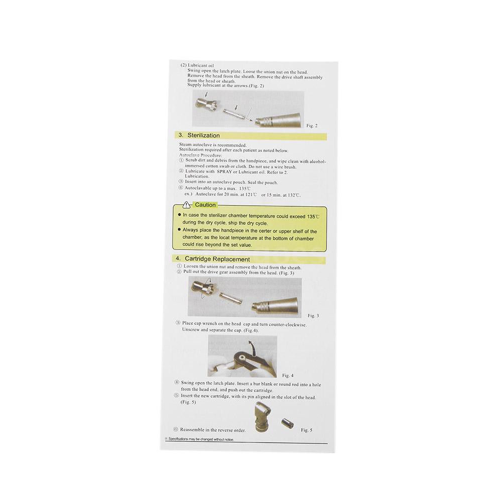 Tay cầm đầu xịt nước làm sạch răng tốc độ chậm dành cho phòng mạch nha khoa T&G