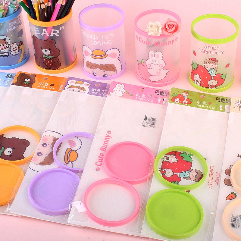 Hộp Đựng Bút Họa Tiết Hoạt Hình Dễ Thương Cho Học Sinh