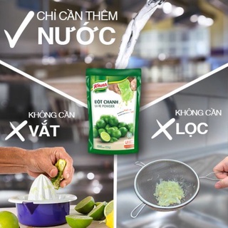 Bột chanh Knorr Lime powder 400gr