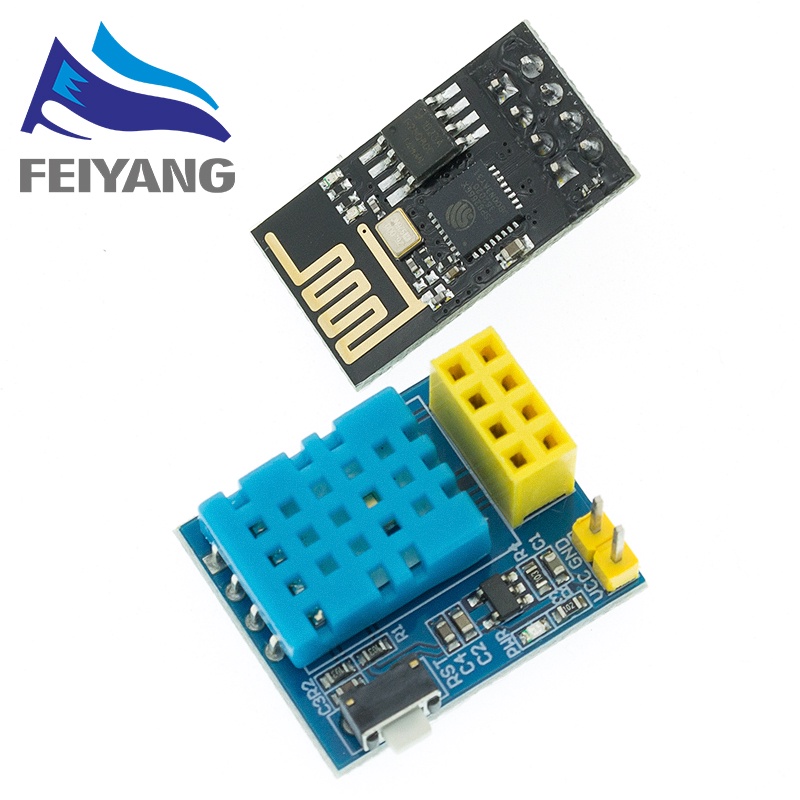 Mô đun cảm biến nhiệt độ và độ ẩm Esp8266 Esp-01 Esp-01S Dht11 Esp8266 Wifi