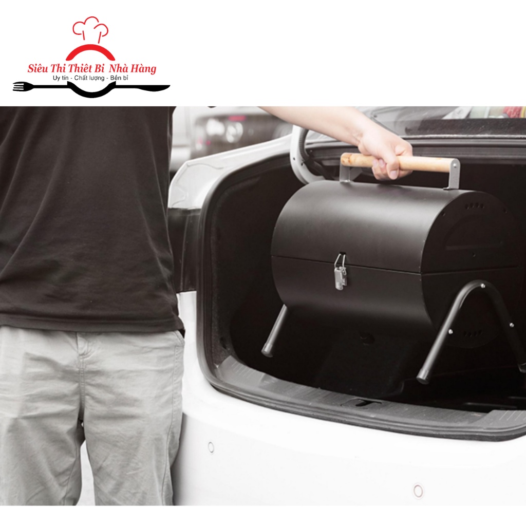 Bếp nướng BBQ ngoài trời,bếp nướng mini BBQ HÀNG LOẠI 1 cao cấp_Bảo hành 12 tháng