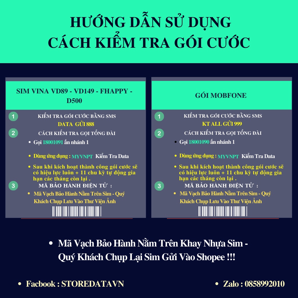 SIM4G VD149 Vinaphone Có Video kèm test Tốc Độ,Bảo Hành 12 Tháng