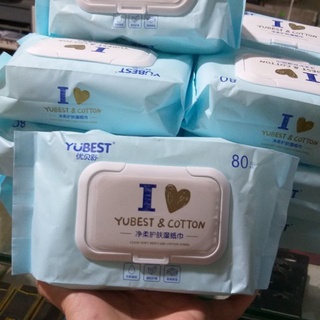 Khăn ướt Bobby 100 tờ không mùi