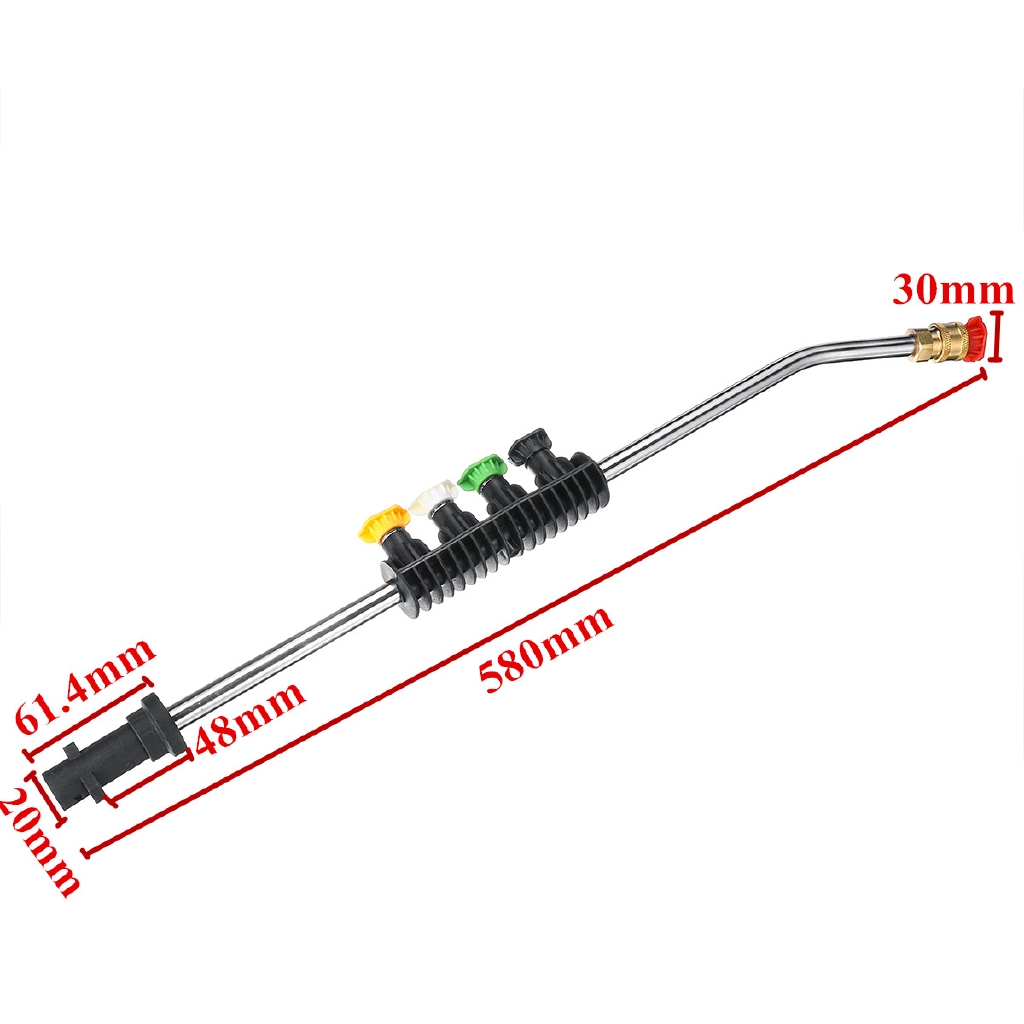 Bộ súng phun nước áp suất cao vệ sinh xe karcher k1-k7