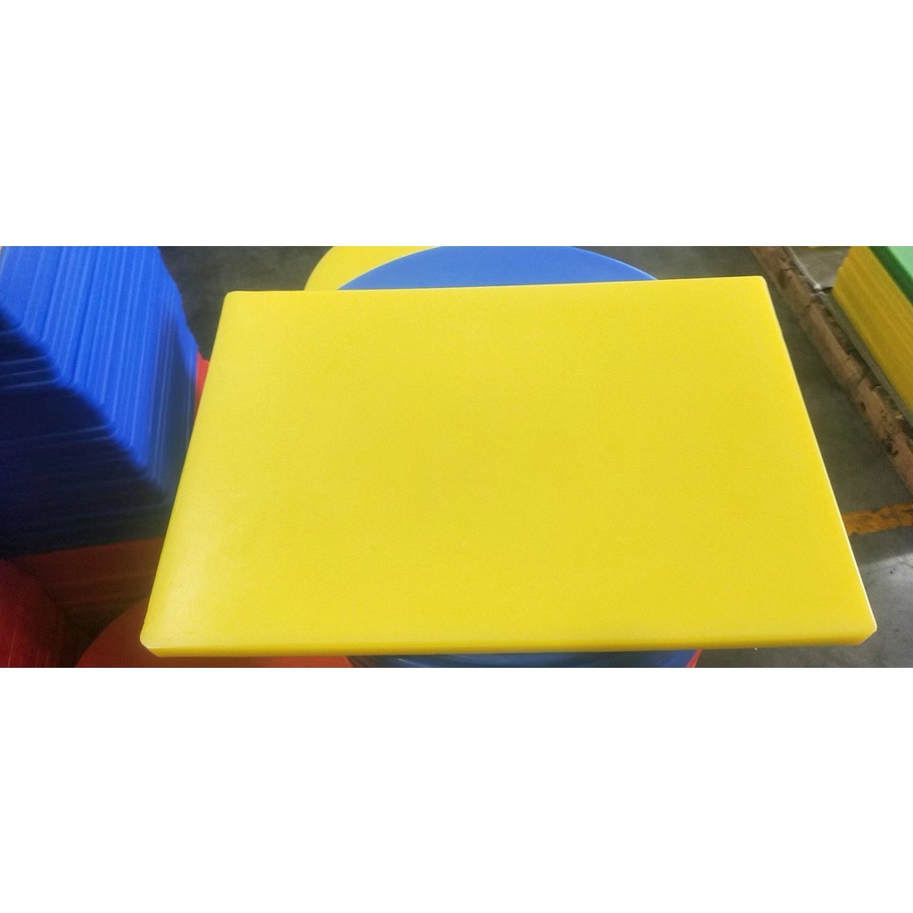 Thớt nhựa 7 màu 35x50x2 độ dày 2cm và 3cm băm chặt thoải mái