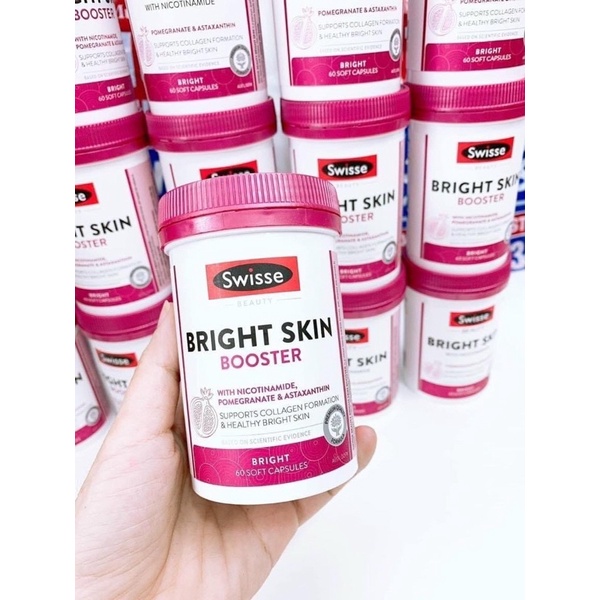 Viên Uống Trắng Da Swisse Beauty Bright Skin 60 Viên