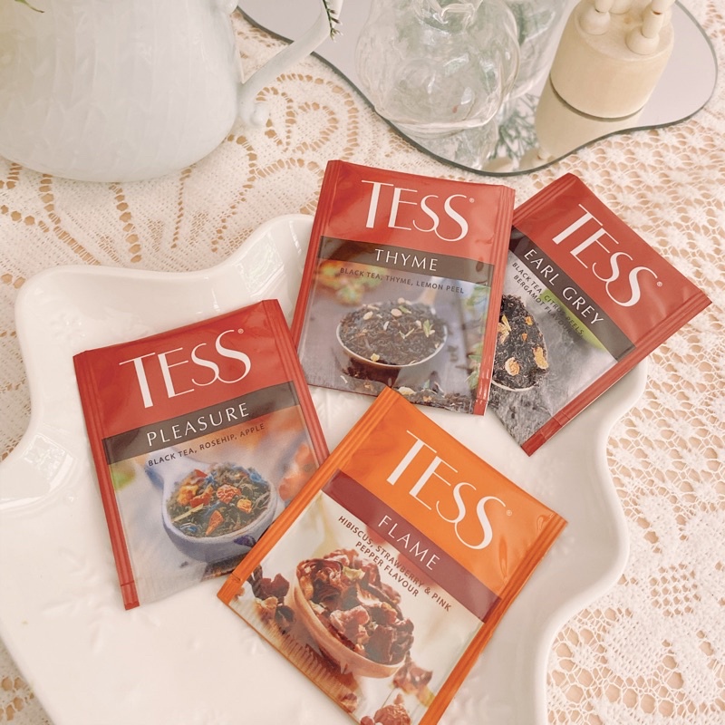 Trà hoa quả TESS PLEASURE/ FLAME/ EARL GREY
