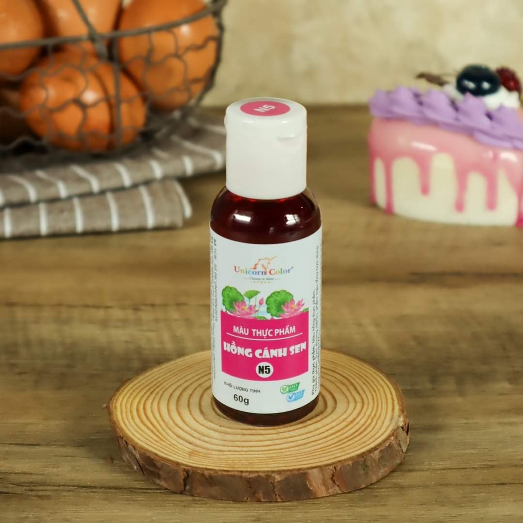 Màu thực phẩm hồng cánh sen