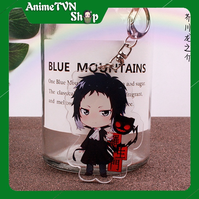 Móc khoá Mica anime Bungou Stray Dog Treo nhân vật - Nhựa Cứng Acrylic In 2 mặt sắc nét ( ảnh thật )