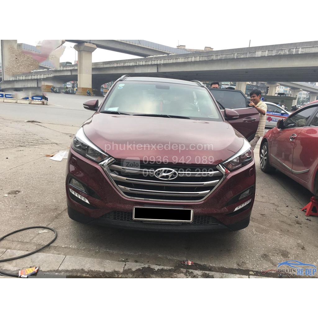 Rèm che nắng ô tô NAM CHÂM theo xe Hyundai Tucson ⚡ HÀNG LOẠI 1 - LƯỚI DÀY ⚡ - Combo 4 tấm chắn nắng - VIỆT NAM SẢN XUẤT