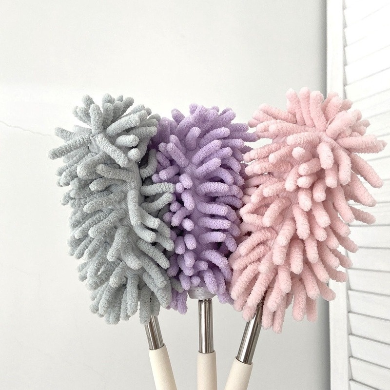 Chổi quét bụi bằng thép không gỉ có thể thu gọn chất lượng cao phong cách Bắc Âu độc đáo