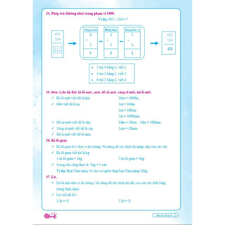 Sách - Ôn Hè Toán 2 - Dành cho học sinh lớp 2 lên 3 (1 cuốn)