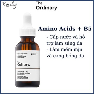 (Bill Sephora US) Tinh Chất Dưỡng Da cấp ẩm Amino Acids + B5 30ml - THE ORDINARY